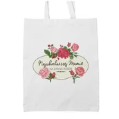 Gadżety dla niej i dla niego - TORBA DLA MAMY NA PREZENT NA DZIEŃ MATKI Z NAPISEM NAJUKOCHAŃSZEJ MAMIE NA ZAWSZE RAZEM - miniaturka - grafika 1