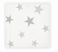Akcesoria łazienkowe - Kleine Wolke Stars Mata bezpieczeństwa pod prysznic szary 55x 55 cm - miniaturka - grafika 1