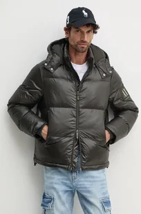 Armani Exchange kurtka puchowa męska kolor zielony zimowa 8NZB70 ZNYNZ - Kurtki męskie - miniaturka - grafika 1