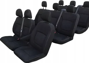 Pokrowce Opel Vivaro Renault Trafic 8,9 Osób - Pokrowce na fotele - miniaturka - grafika 1