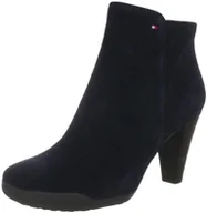 Kozaki damskie - Tommy Hilfiger Lindsay 3 B kozaki damskie, niebieski - niebieski Midnight 403-39 eu - miniaturka - grafika 1