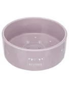 Miski dla kotów - TRIXIE Miska ceramiczna Junior dla psa 300 ml 12 cm - miniaturka - grafika 1