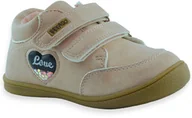 Buty dla dziewczynek - Buty dziewczęce za kostkę na rzep Befado 169P024 Fall Różowe - miniaturka - grafika 1