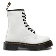 Glany damskie - Glany Dr. Martens Smooth 26499100 Biały - miniaturka - grafika 1