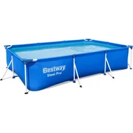 Baseny ogrodowe - Bestway Basen Stelażowy 300x201x66cm Deluxe 3w1 56411 - miniaturka - grafika 1