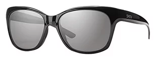 Smith Funkcje Okulary przeciwsłoneczne damskie żółwie/brązowe, Czarny (Shiny Black/Grey Pz), 54 - Okulary przeciwsłoneczne - miniaturka - grafika 1