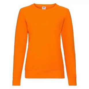 Bluza damska z lekkiego materiału Lightweight Fruit of the Loom - Pomarańczowy XXL - Bluzy damskie - miniaturka - grafika 1