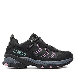 Trekkingi CMP Melnick Low WP Trekking Shoes 3Q19656 Czarny - Buty trekkingowe damskie - miniaturka - grafika 1