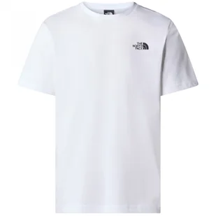 Koszulka męska The North Face M S/S Redbox Tee Rozmiar: XL / Kolor: biały - Koszulki sportowe męskie - miniaturka - grafika 1