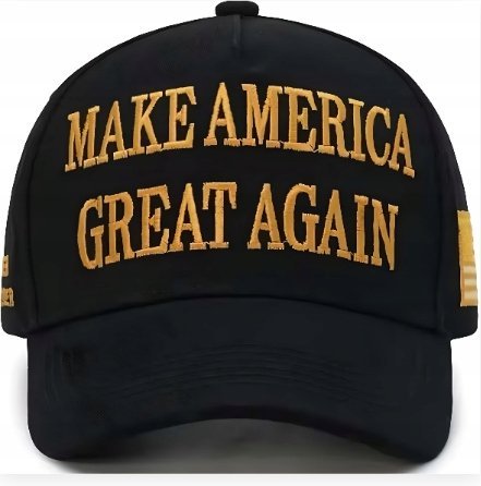 Czapka z daszkiem Make America Great Again Donald Trump czarna