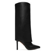 Kozaki damskie - Kozaki Nine West CEO-SAIDA-01 Czarny - miniaturka - grafika 1