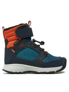 Keen Śniegowce Skua Waterproof Winter Boot 1029622 Granatowy - Buty dla chłopców - miniaturka - grafika 1