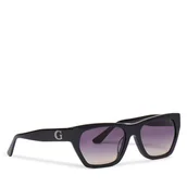 Okulary przeciwsłoneczne - Okulary przeciwsłoneczne Guess GU00203-H Czarny - miniaturka - grafika 1
