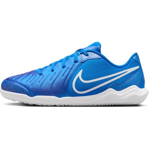 Nike Buty piłkarskie dla dzieci Legend 10 Academy IC, Niebieski biały sygnał, 38 EU