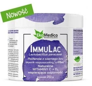 EkaMedica ImmuLac Lactobacillus paracasei 250g - Suplementy naturalne - miniaturka - grafika 1
