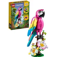 Klocki - LEGO Creator Egzotyczna różowa papuga 31144 - miniaturka - grafika 1