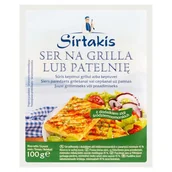Sery - Sirtakis - Ser na grilla lub patelnię z dodatkiem ziół - miniaturka - grafika 1
