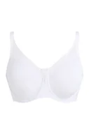 Biustonosze - Hunkemöller Nieusztywniany biustonosz minimizer z fiszbinami Nina Biały - miniaturka - grafika 1