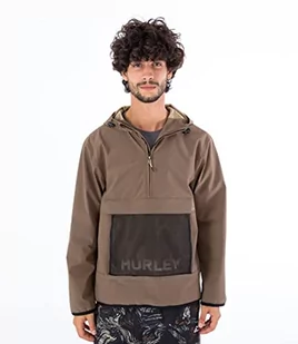 Hurley Męska kurtka parka Phantom+ pakowalna, ultra brązowa, S, Ultra Tan, S - Kurtki męskie - miniaturka - grafika 1