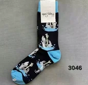 Skarpetki damskie - Kolorowe skarpety Happy Socks unisex rozmiar 41-46 (3046) - miniaturka - grafika 1