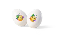 Inne słodycze - 200g MaxMoji Urodzinki - migdały i czekolada z emoji - miniaturka - grafika 1