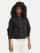 Bluzy damskie - Tommy Hilfiger Bluza WW0WW48730 Czarny Relaxed Fit - miniaturka - grafika 1