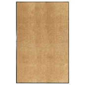 Wycieraczki - vidaXL Wycieraczka z możliwością prania, kremowa, 120 x 180 cm - miniaturka - grafika 1