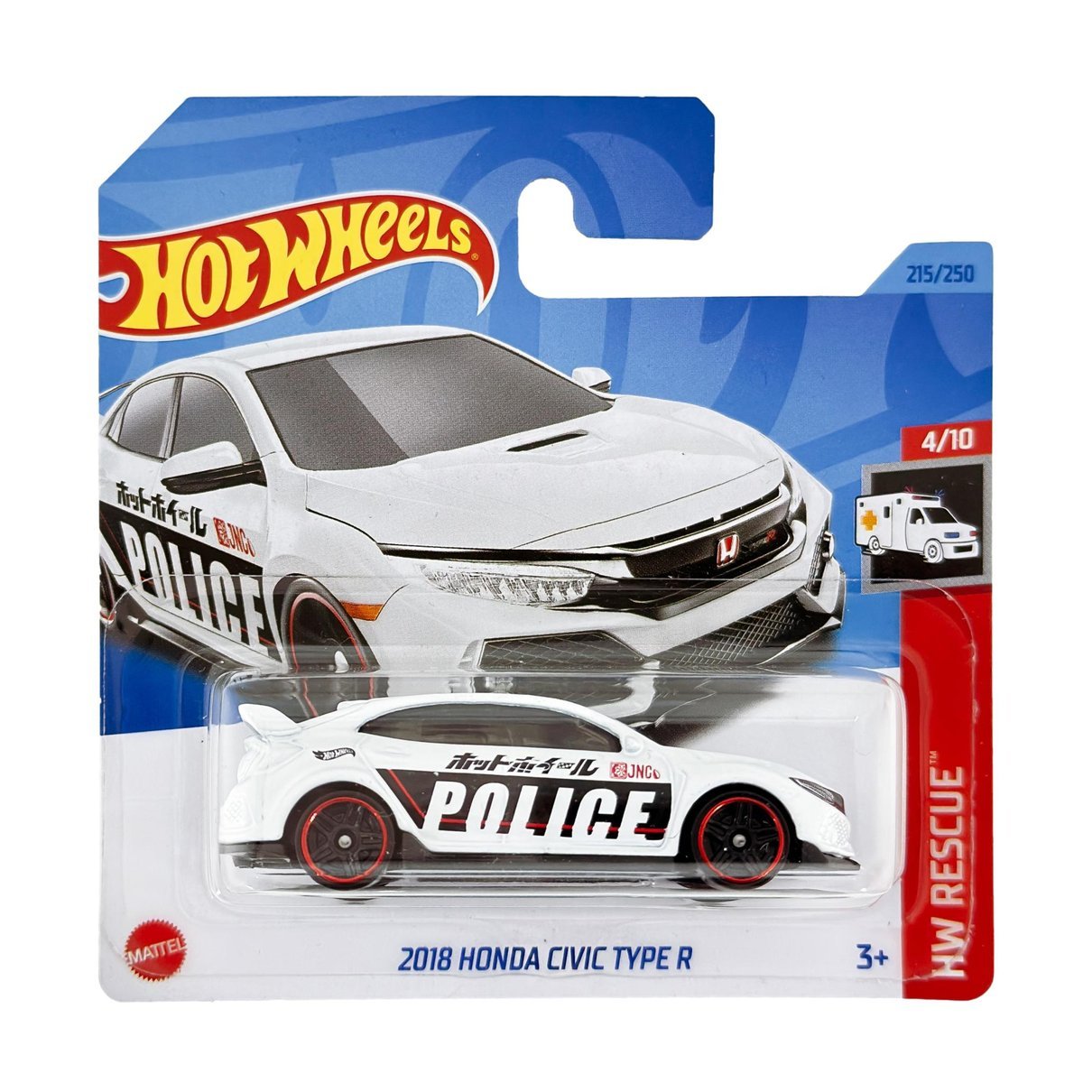 HOT WHEELS 2018 HONDA CIVIC TYPE R