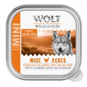 Mokra karma dla psów - Wolf of Wilderness Adult, tacki 6 x 150 g  - Wide Acres, kurczak - miniaturka - grafika 1