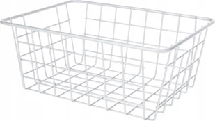 Storage Solutions Koszyk metalowy na owoce, szary, 24 x 18 x 10 cm - Pozostałe akcesoria kuchenne - miniaturka - grafika 1