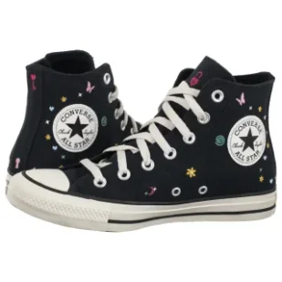 Trampki CTAS Hi Black/Cliffside Rose A15508C (CO811-a) Converse - Trampki damskie - miniaturka - grafika 1