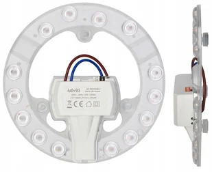 Uniwersalny Panel Świetlny Led Avis II Żarówka 12W Neutralna z Zasilaczem - Żarówki LED - miniaturka - grafika 1