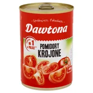 Warzywa w marynacie - Dawtona Pomidory krojone bez skórki 400 g - miniaturka - grafika 1