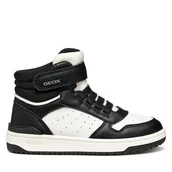 Buty dla chłopców - Sneakersy Geox J Washiba J46LQB 05415 C0504 M Biały - miniaturka - grafika 1