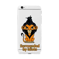 Etui i futerały do telefonów - ERT GROUP etui na telefon Apple Iphone 6/6S, case oryginalny i oficjalnie licencjonowany przez Disney, wzór Scar 001, optymalnie dopasowane, plecki z TPU częściowo przeźroczyste - miniaturka - grafika 1