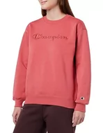 Bluzy damskie - Bluza damska Champion, Czerwony mineralny, XL - miniaturka - grafika 1