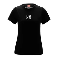 Koszulki i topy damskie - HUGO T-shirt damski, czarny 2, S - miniaturka - grafika 1