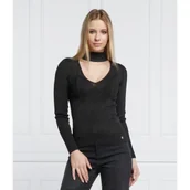 Bluzki damskie - GUESS Bluzka LEXIE | Slim Fit - miniaturka - grafika 1