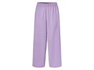 Spodnie damskie - esmara® Spodnie damskie z szerokimi nogawkami (Fioletowy, L(44/46)) - miniaturka - grafika 1
