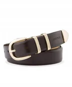 Paski - Pasek Damski Do Spodni Skórzany Skóra Naturalna PUCCINI Brąz PAD206L-Z-2D - miniaturka - grafika 1