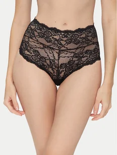 YSABEL MORA Figi klasyczne z wysokim stanem 10141 Czarny - Majtki damskie - miniaturka - grafika 1