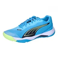 Moda i Uroda OUTLET - PUMA Solarstrike Iii buty do hali unisex, Luminous Blue Club Navy Fizzy Apple, 48.5 EU - miniaturka - grafika 1