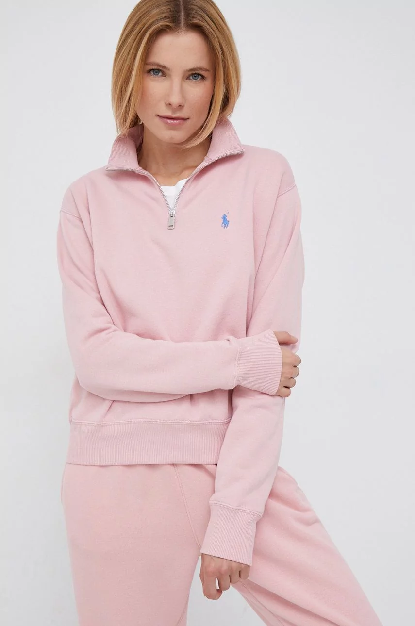 Polo Ralph Lauren bluza damska kolor różowy gładka - Ceny i opinie na  Skapiec.pl