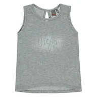 Bluzki damskie - Dziewczęca Bluzka Na Ramiączkach, szary, rozmiar 80 - miniaturka - grafika 1