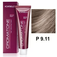 Farby do włosów i szampony koloryzujące - Montibello Cromatone farba do włosów 60ml 9,11 - miniaturka - grafika 1