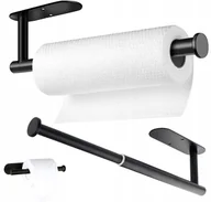 Stojaki i wieszaki na papier toaletowy - Wieszak na ręcznik papierowy Teleskopowy kuchenny - miniaturka - grafika 1