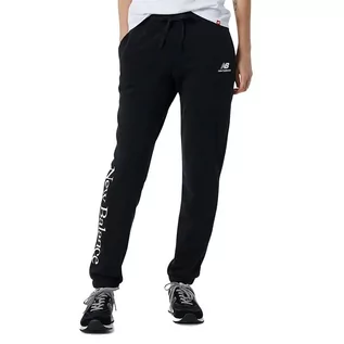 Spodnie damskie - Spodnie New Balance WP21508BK - czarne - grafika 1