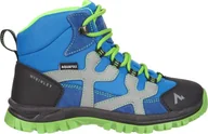 Buty dla chłopców - Mc Kinley Santiago Aqx Dziecięce buty trekingowe, Greenlime Bluedark B, 40.5 EU - miniaturka - grafika 1