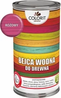 Farby i impregnaty do drewna - Colorit Bejca wodna Drewno różowa 0,5 l - miniaturka - grafika 1