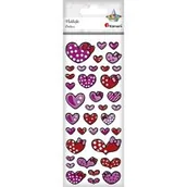 Zabawki kreatywne - Hasta Naklejki wypukłe serca TITANUM CRAFT-FUN SERIES - miniaturka - grafika 1